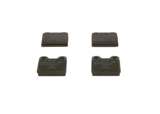 Brake Pad Set, disc brake (0 986 460 101)