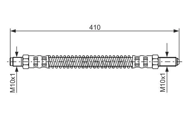 Brake Hose (1 987 476 586)