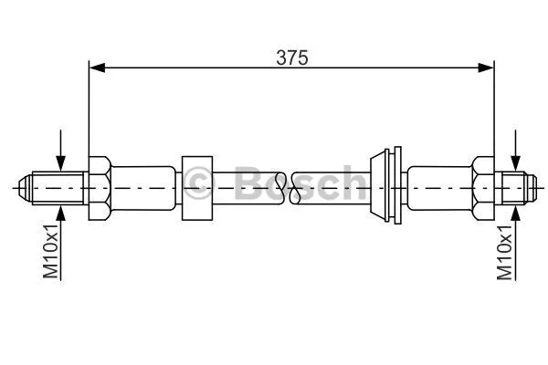 Brake Hose (1 987 476 023)