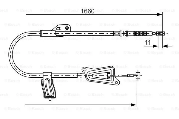 Cable Pull, parking brake