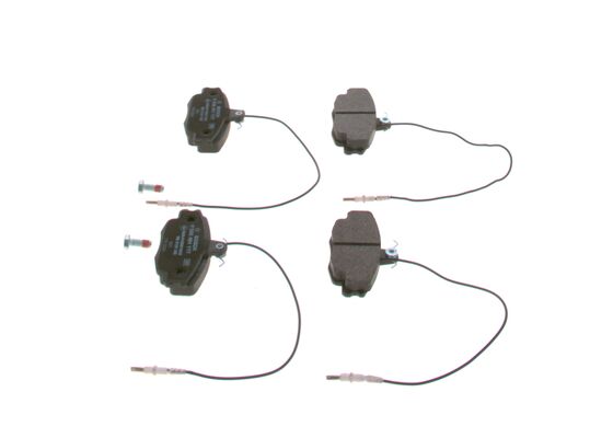 Brake Pad Set, disc brake (0 986 461 117)