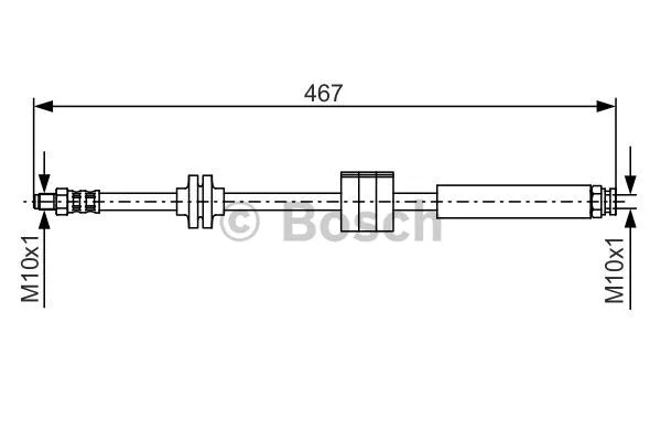 Brake Hose (1 987 476 631)
