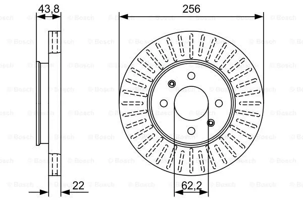 Brake Disc (0 986 479 W21)