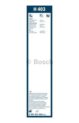 Wiper Blade (3 397 011 592)