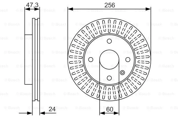 Brake Disc (0 986 479 976)