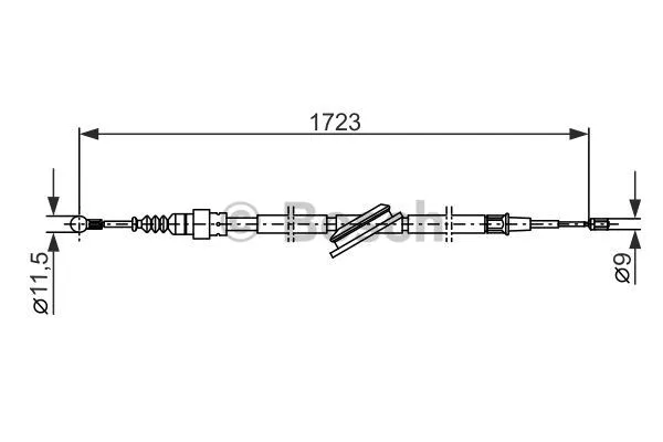 Cable Pull, parking brake