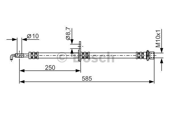 Brake Hose (1 987 481 314)