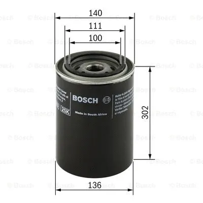 Oil Filter (F 026 407 056)