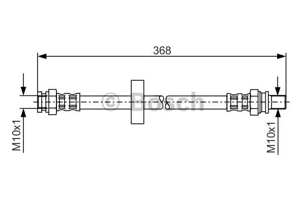 Brake Hose (1 987 481 180)
