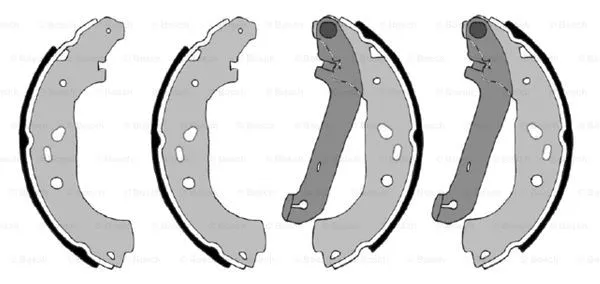 Brake Shoe Set (F 026 004 667)