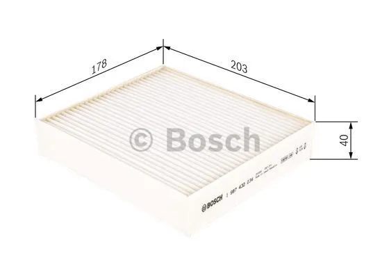 Filter, cabin air (1 987 432 034)