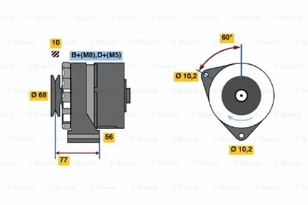 Alternator (0 120 469 589)