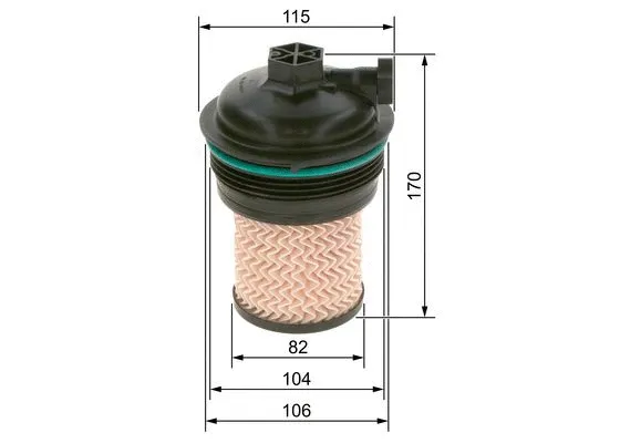 Fuel Filter (F 026 402 247)