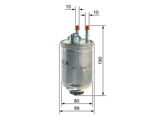 Fuel Filter (0 986 4B2 007)