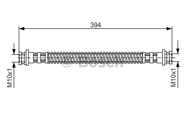 Brake Hose (1 987 481 123)
