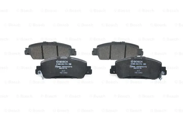 Brake Pad Set, disc brake (0 986 494 773)