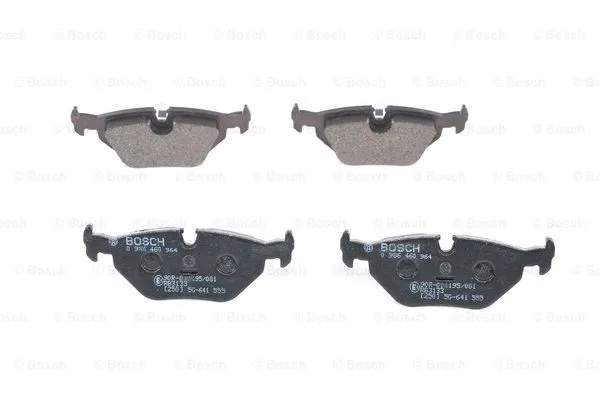 Brake Pad Set, disc brake (0 986 460 964)