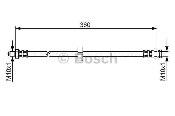 Brake Hose (1 987 481 002)