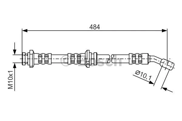 Brake Hose (1 987 476 801)
