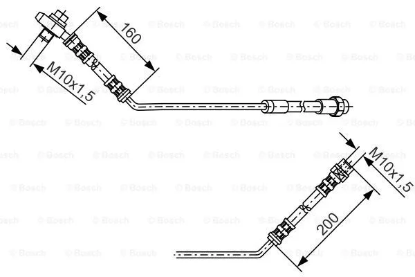 Brake Hose (1 987 476 054)