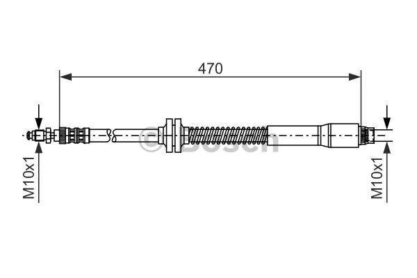 Brake Hose (1 987 476 951)