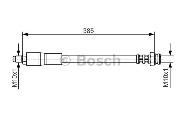 Brake Hose (1 987 476 461)