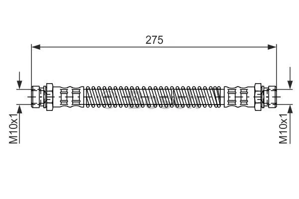 Brake Hose (1 987 481 276)