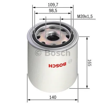 Air Dryer Cartridge, compressed-air system (F 026 404 012)