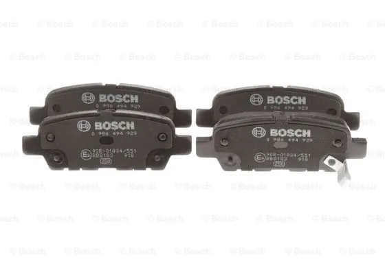 Brake Pad Set, disc brake (0 986 494 929)