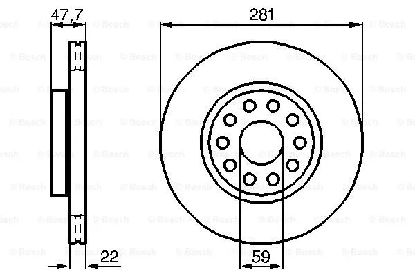 Brake Disc (0 986 478 993)
