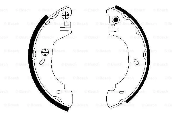 Brake Shoe Set (0 986 487 524)
