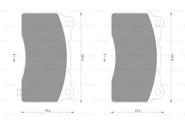 Brake Pad Set, disc brake (0 986 AB1 067)