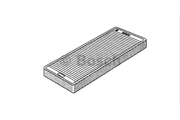 Filter, cabin air (1 987 431 409)