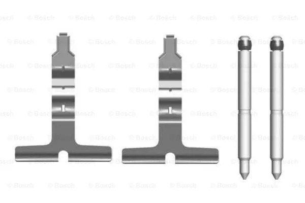 Accessory Kit, disc brake pad (1 987 474 430)