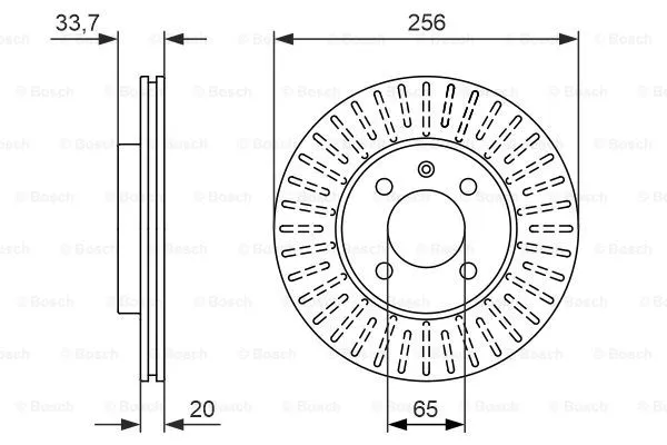 Brake Disc (0 986 479 853)