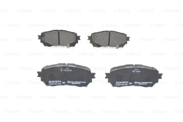 Brake Pad Set, disc brake (0 986 494 793)