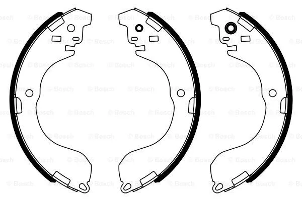 Brake Shoe Set (0 986 487 962)