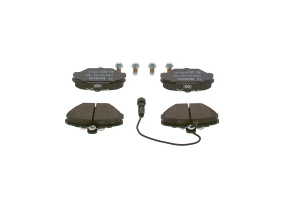 Brake Pad Set, disc brake (0 986 491 050)