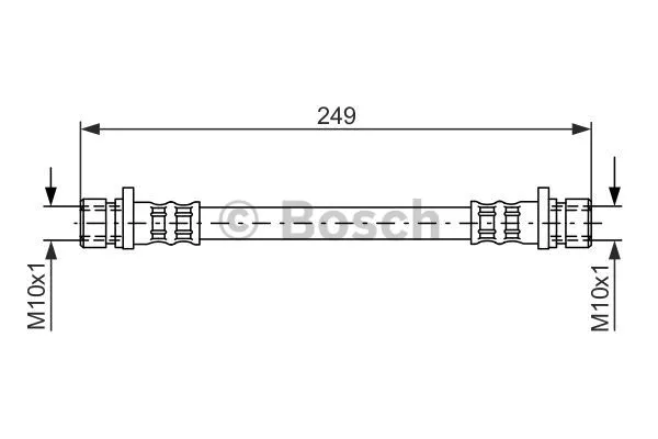 Brake Hose (1 987 476 525)