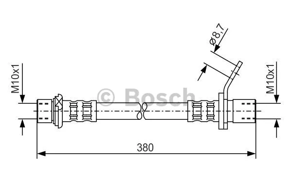 Brake Hose (1 987 476 160)