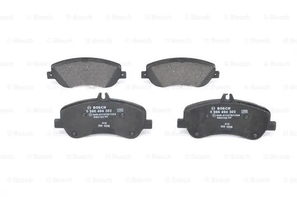 Brake Pad Set, disc brake (0 986 494 302)