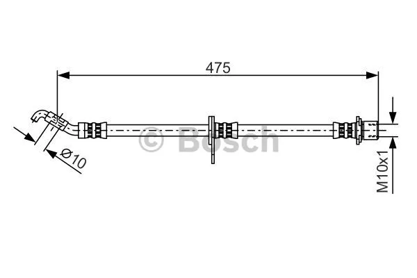 Brake Hose (1 987 481 356)