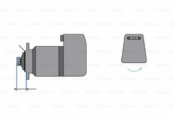 Starter (0 001 612 004)