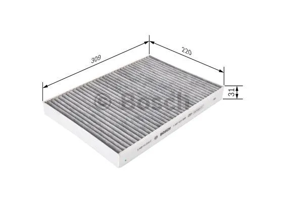 Filter, cabin air (1 987 435 560)