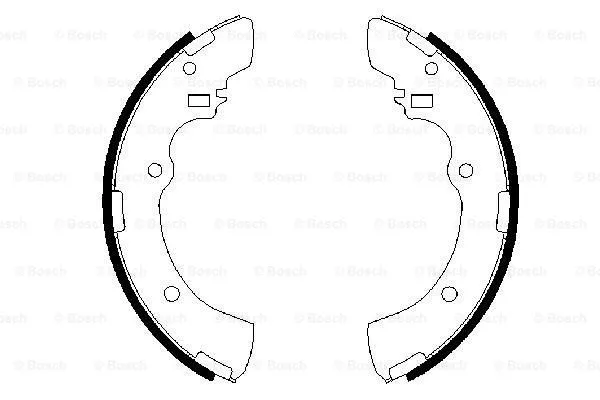 Brake Shoe Set (0 986 487 479)