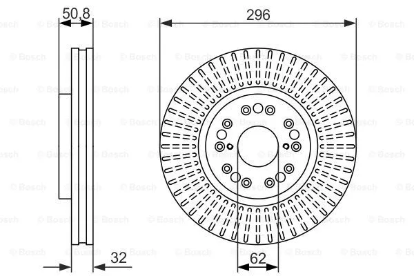 Brake Disc (0 986 479 485)