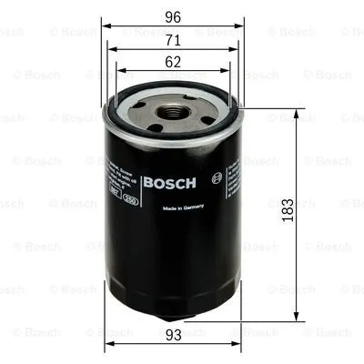 Oil Filter (0 451 203 087)