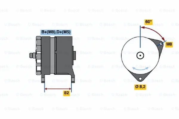 Alternator (0 120 469 559)