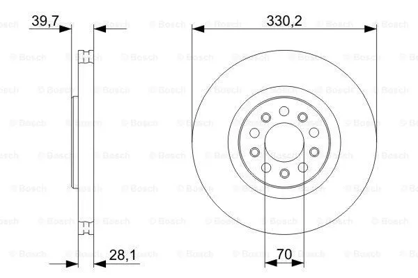 Brake Disc (0 986 479 290)