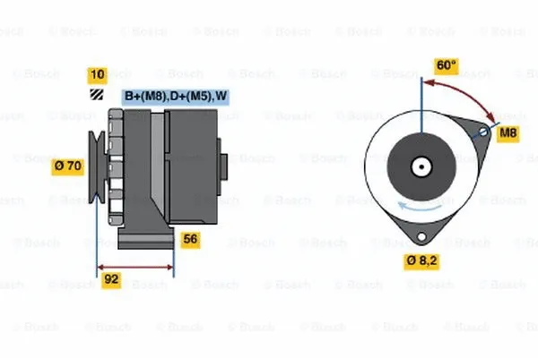 Alternator (0 120 468 120)